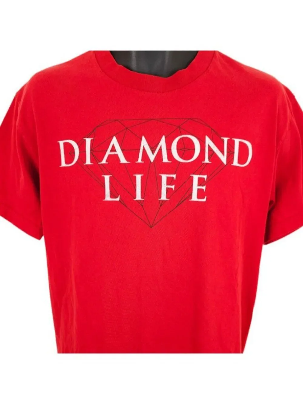 Diamond Supply Co T Shirt Mens Size Medium Red Diamond Life Streetwear